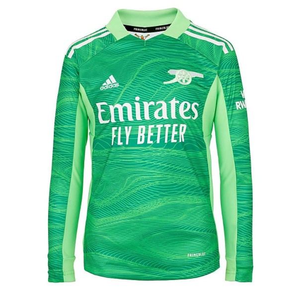 Authentic Camiseta Arsenal Portero ML 2021-2022 Verde